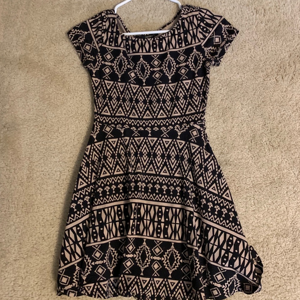 Forever 21 Tribal Print Dress - S